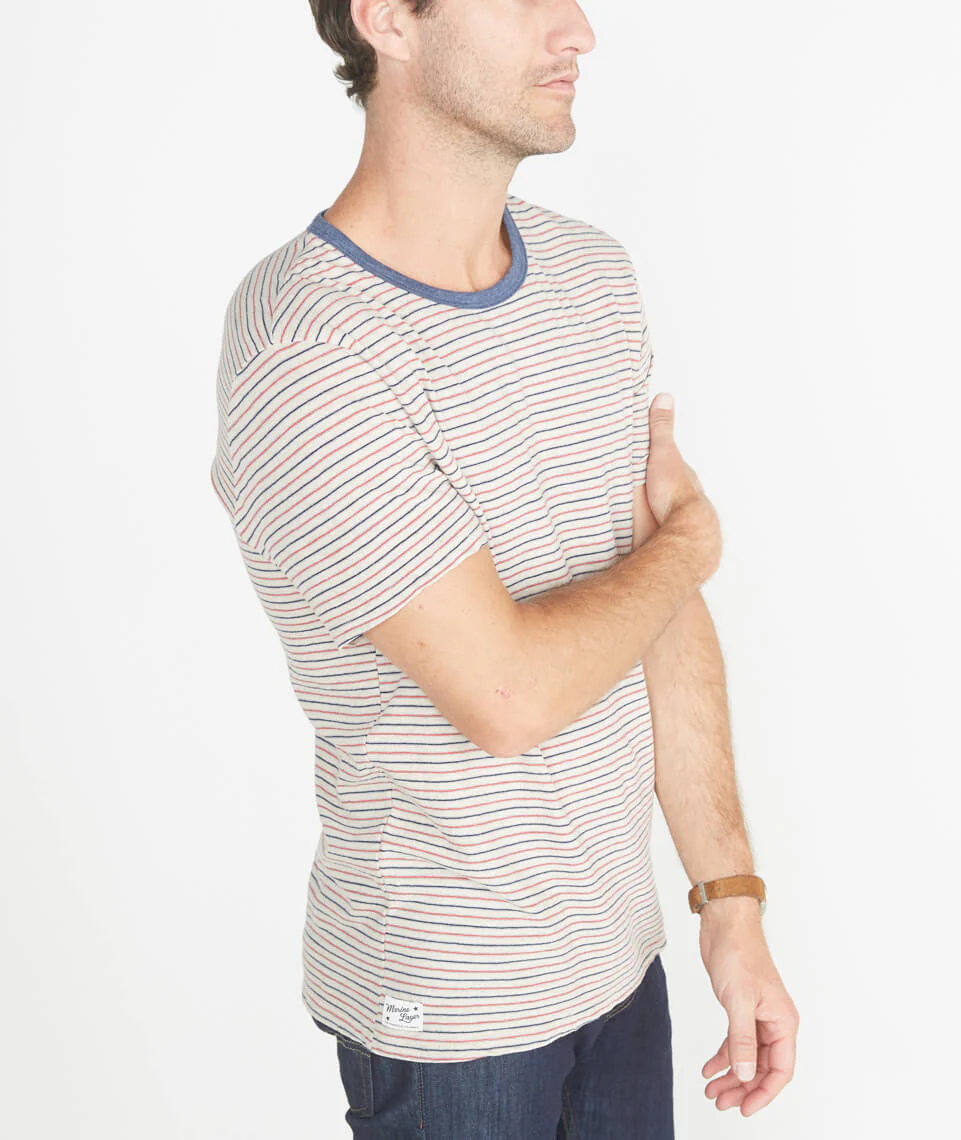 Dean Striped Crewneck