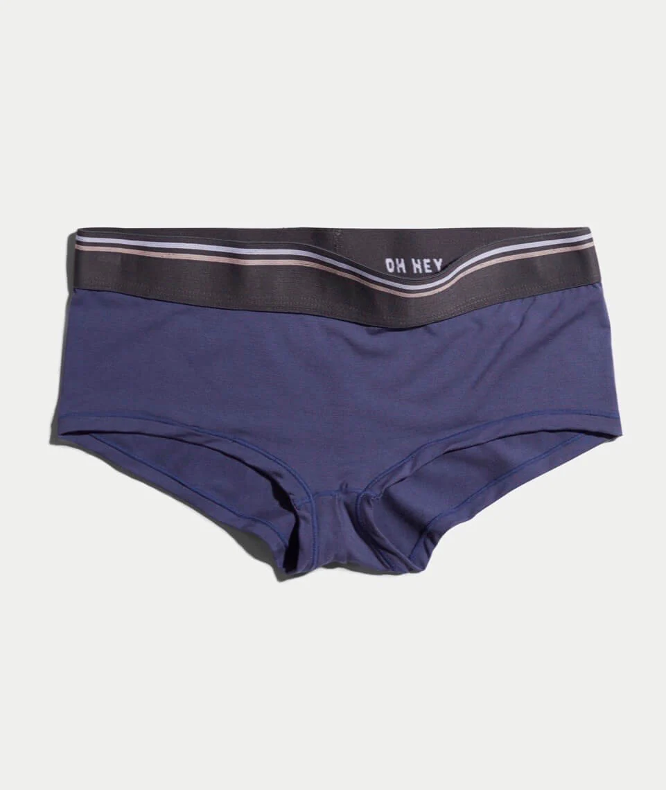 Maisie Boy Short in True Denim