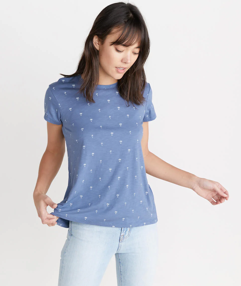 Swing Crew in Indigo Print