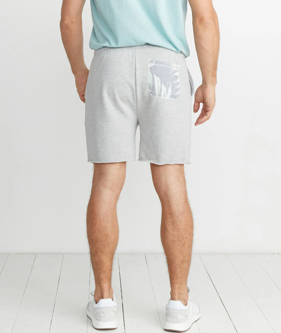 Lounge Short in Heather Grey