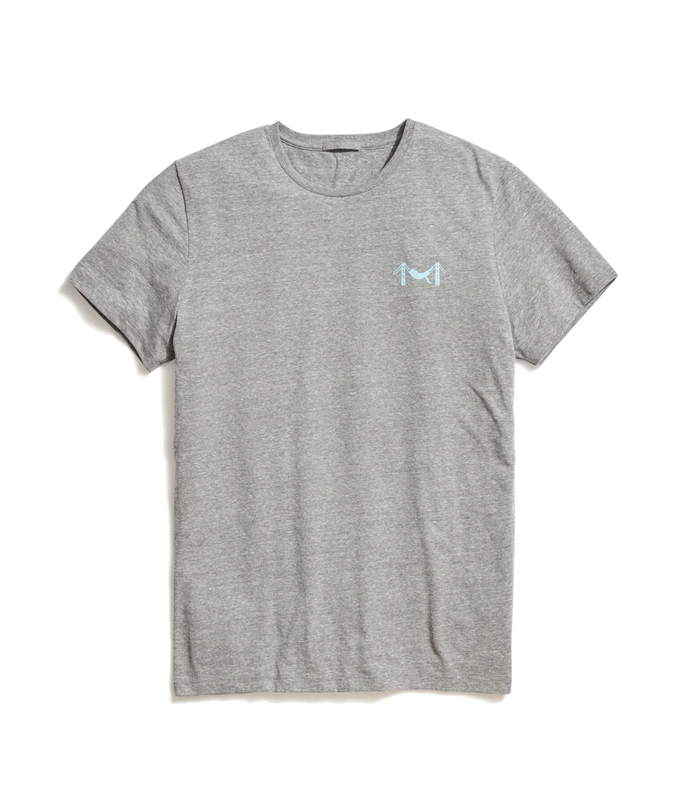 Hammock Tee in Heather Grey