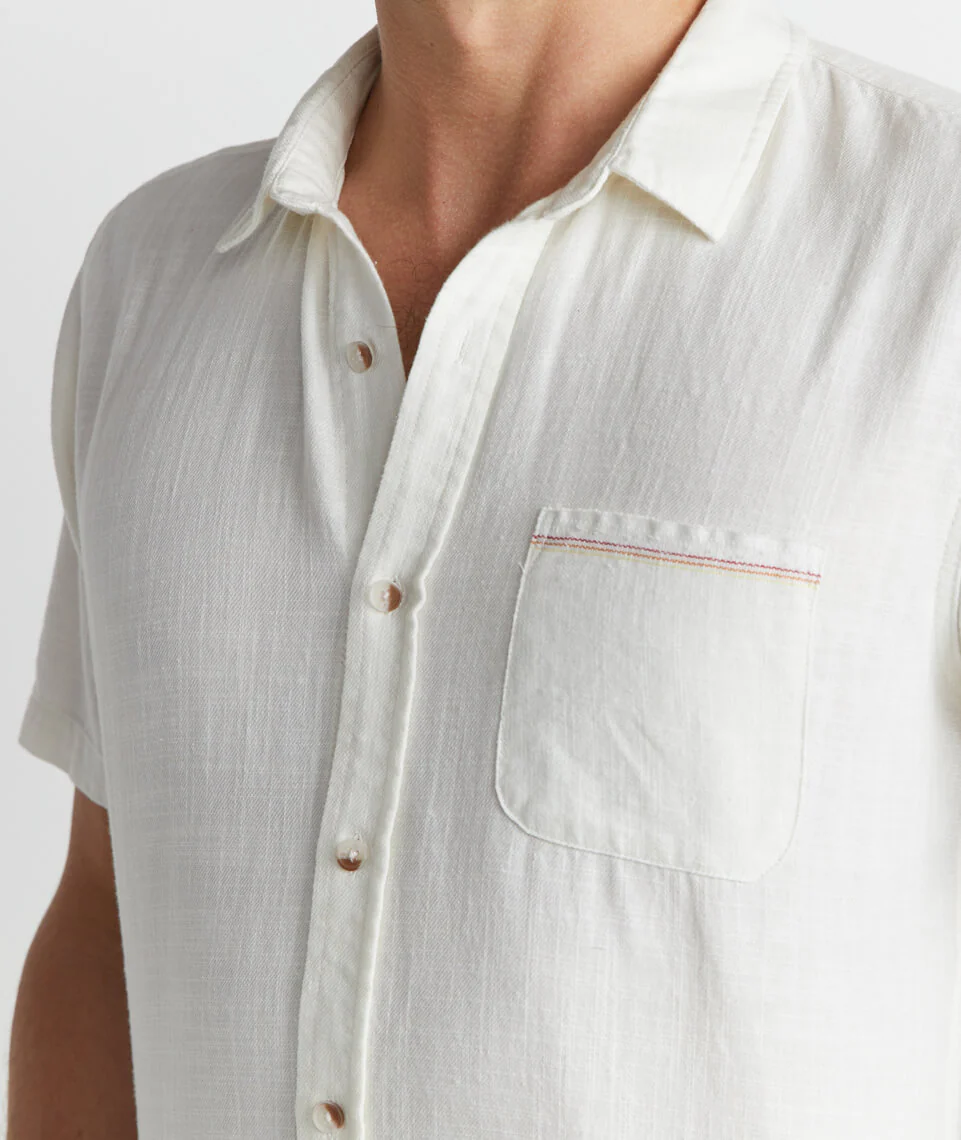 Lance Button Down in Natural