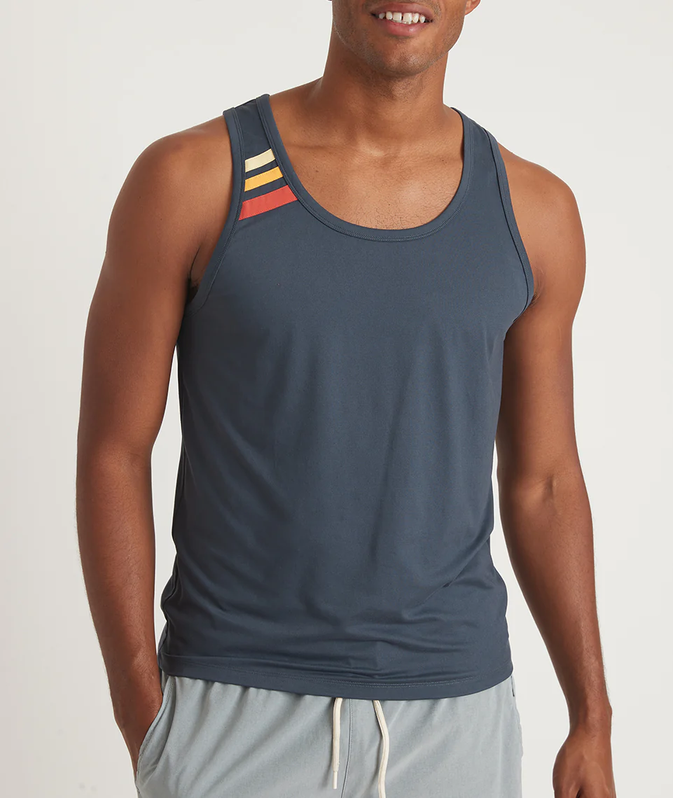 Sport Tank in Midnight Navy