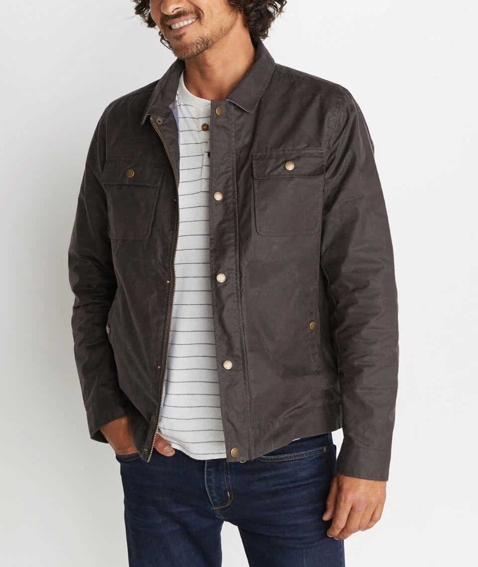 Wax Field Jacket in Oakland Brown