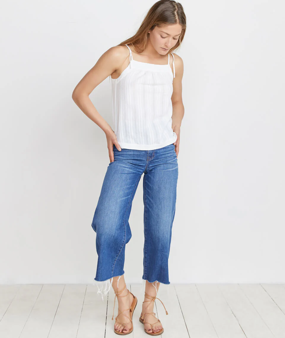 Catherine Tank in Ivory