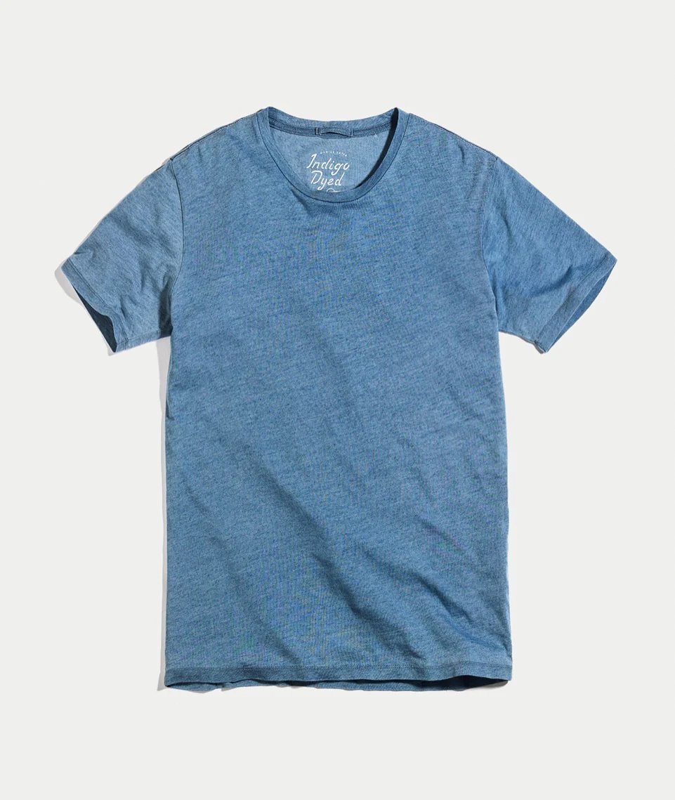 Signature Crew in Faded Indigo