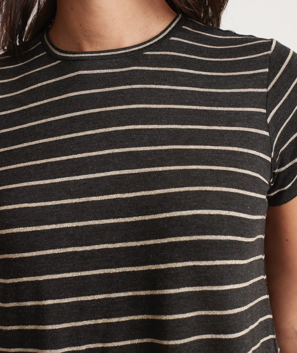 Swing Crew in Lurex Stripe