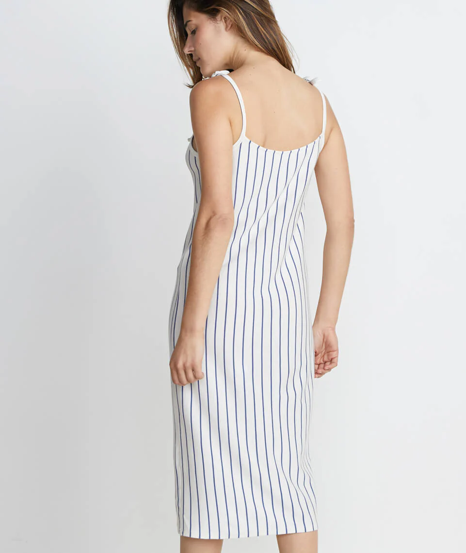 Farrah Dress In Marlin Stripe