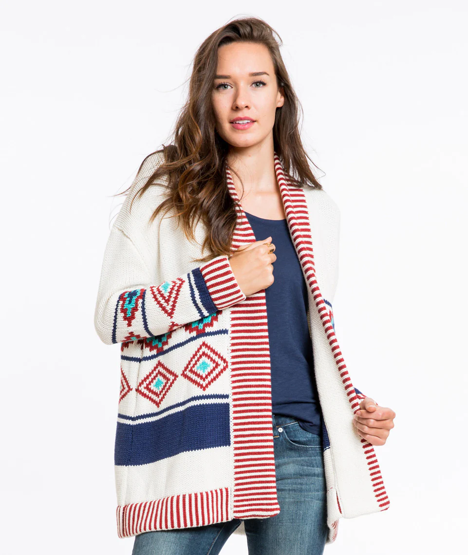 The Cora Aztec Cardigan