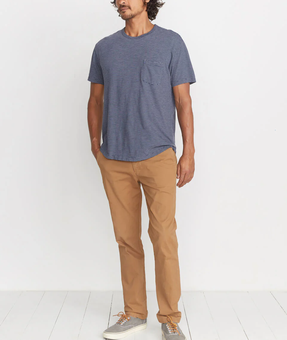 Walk Pant in Deep Khaki
