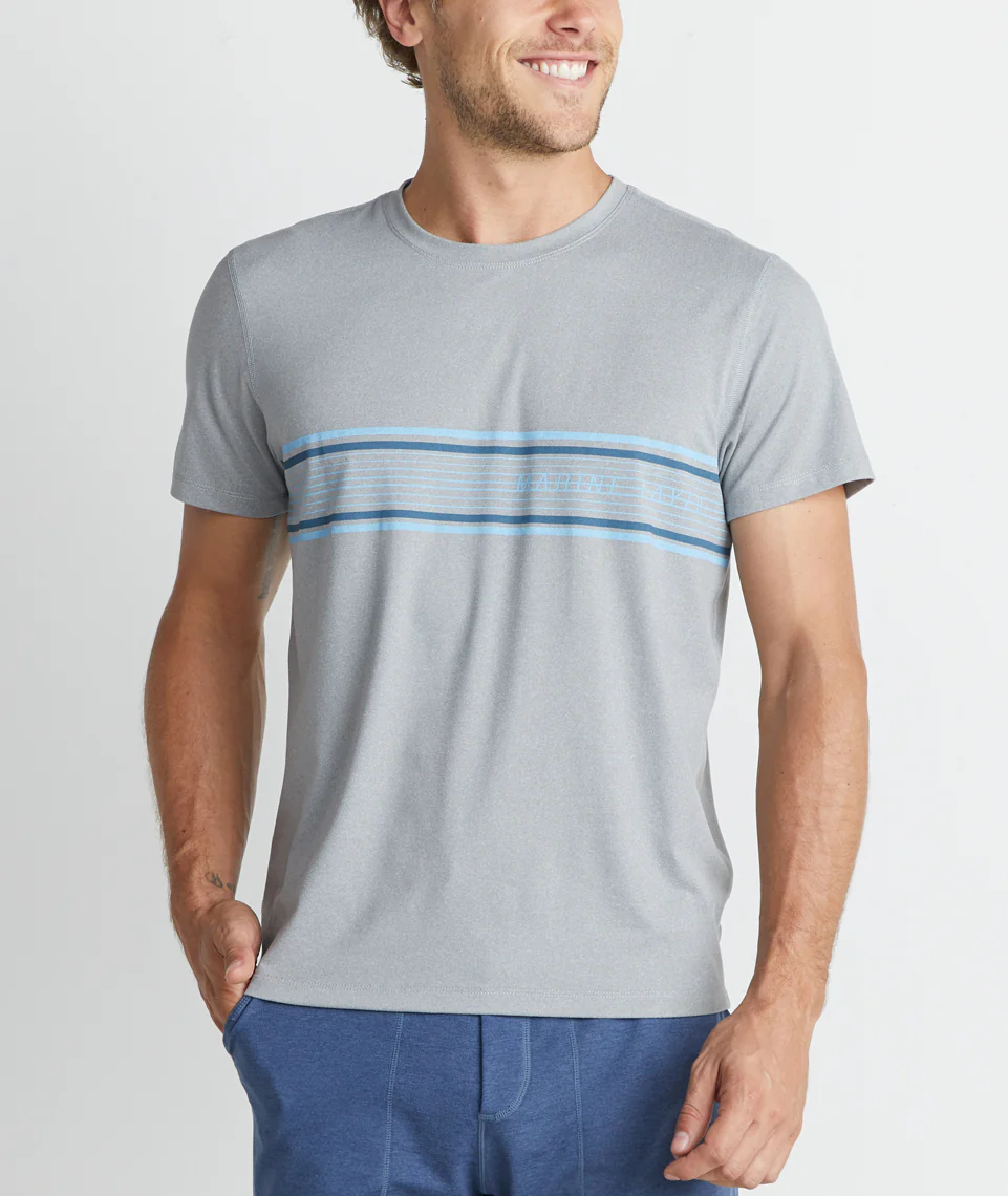 Sport Crew in Light Grey Heather