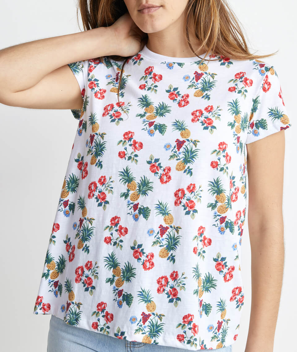 Swing Crew in Pineapple Floral