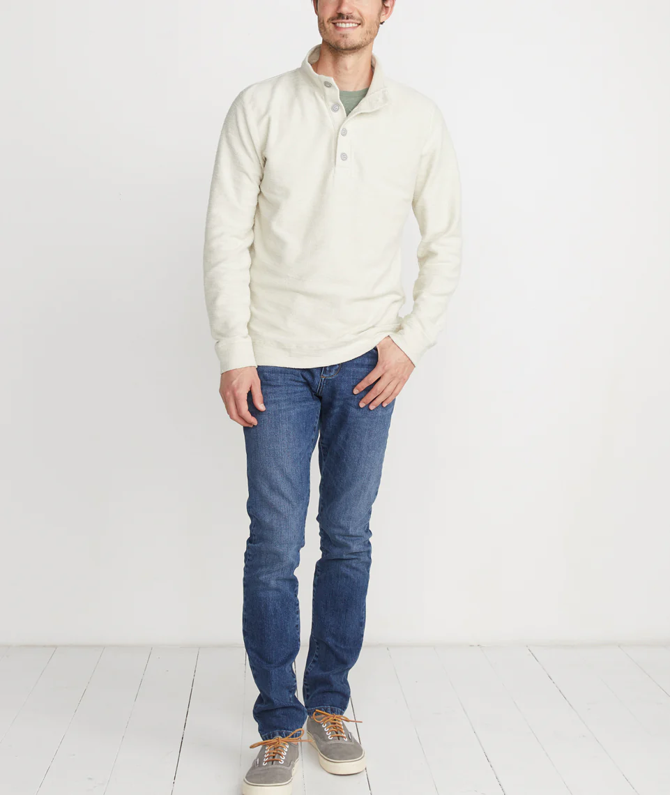 Clayton Pullover in Oatmeal Heather