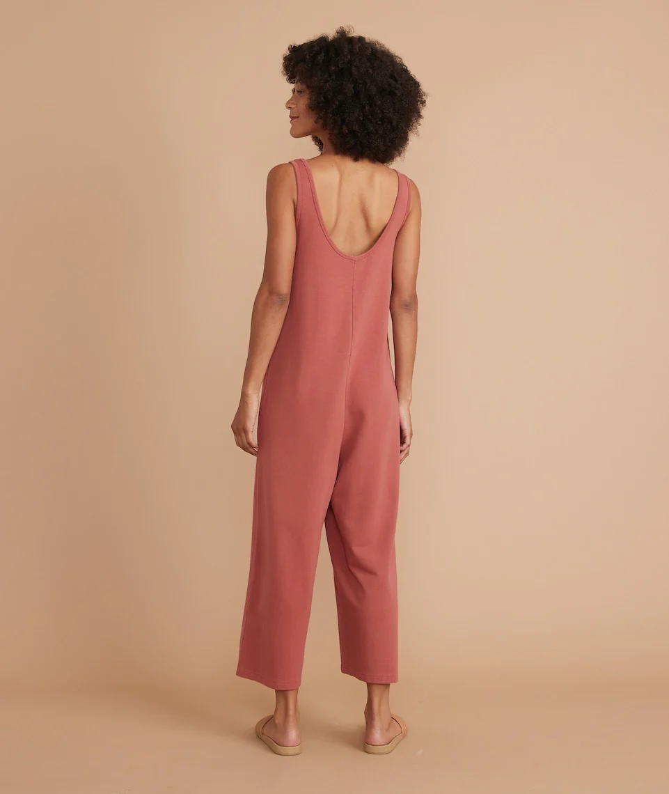 Offline Jumpsuit in Rosewood
