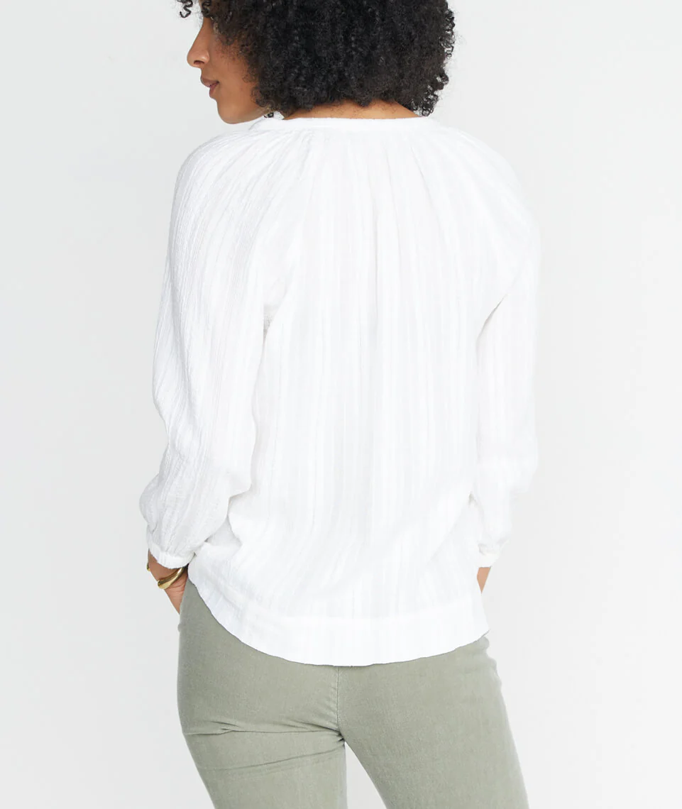 Penny Blouse in Ivory