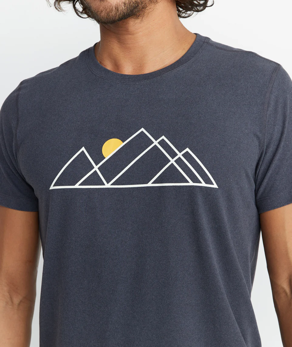 Sport Crew in Jet Black Heather