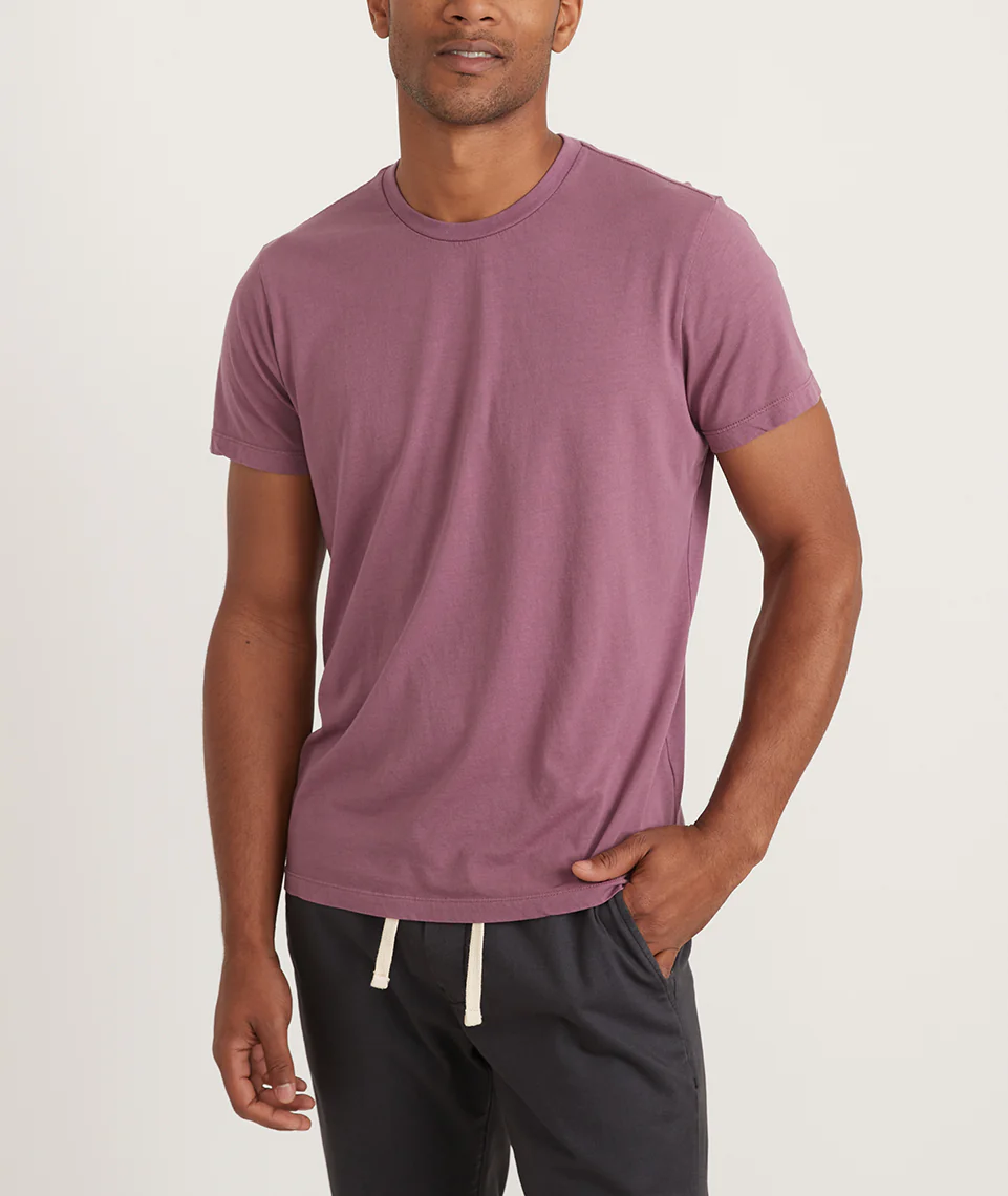 Signature Crew Tee in Tulipwood