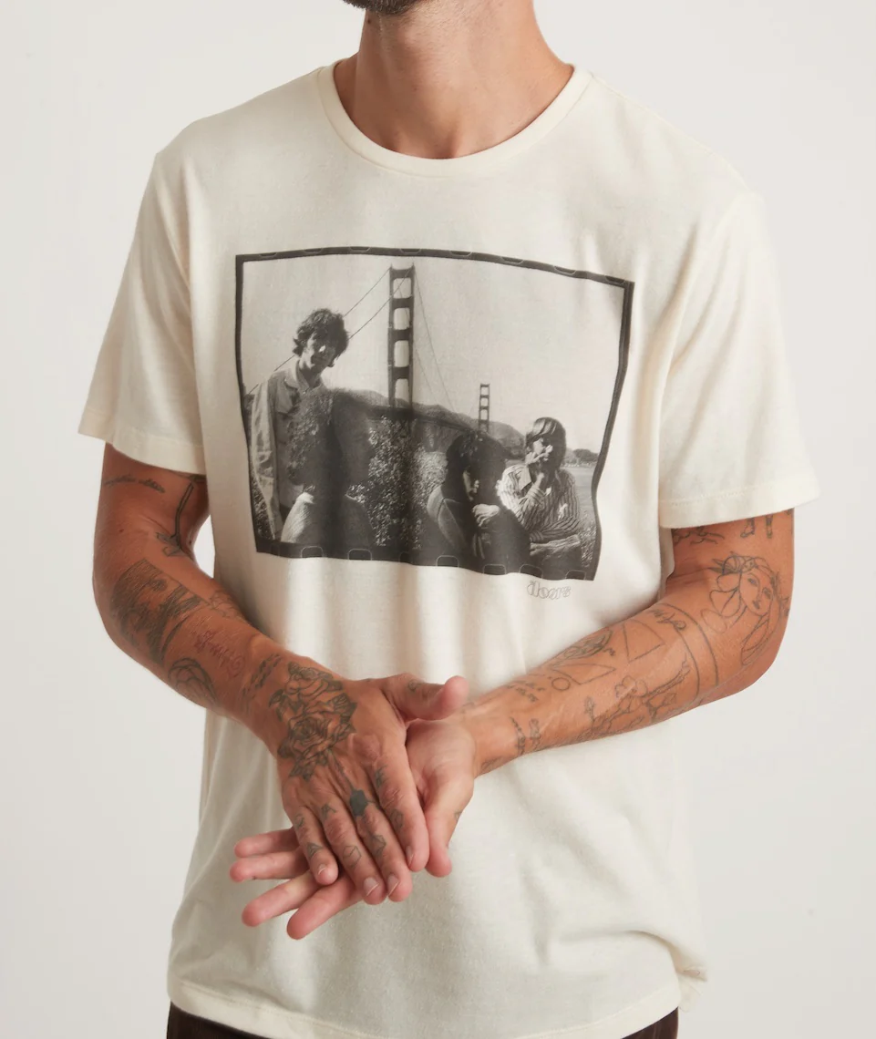 The Doors Photo Tee in Unisex Natural