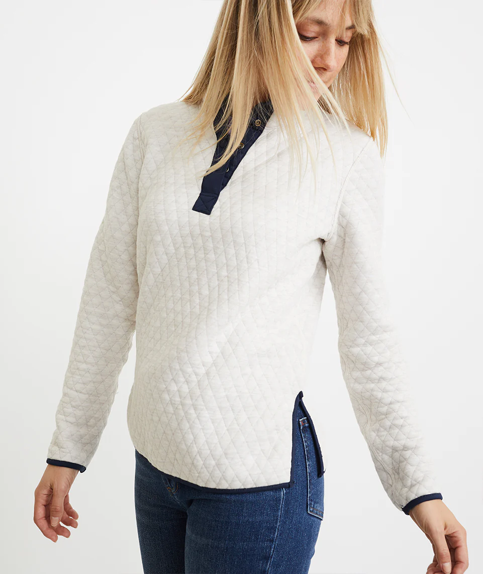 Reversible Lady Corbet in Lavender/Cream Heather