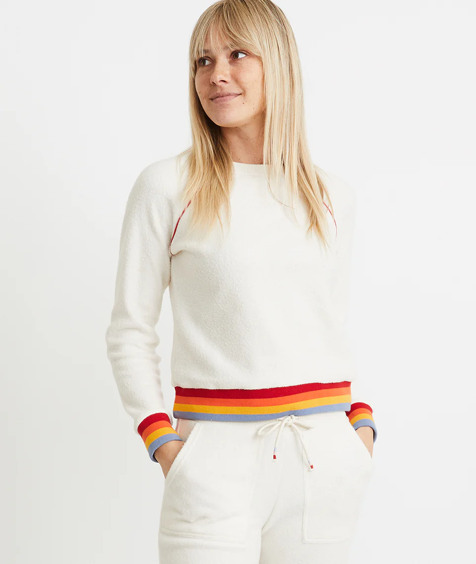 Re-Spun Jenny Crewneck in Natural