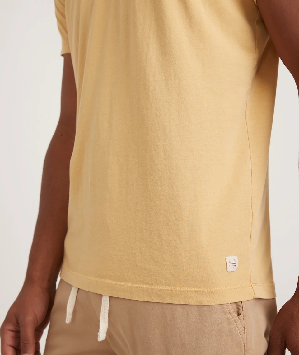 Signature Crew Tee in Rattan