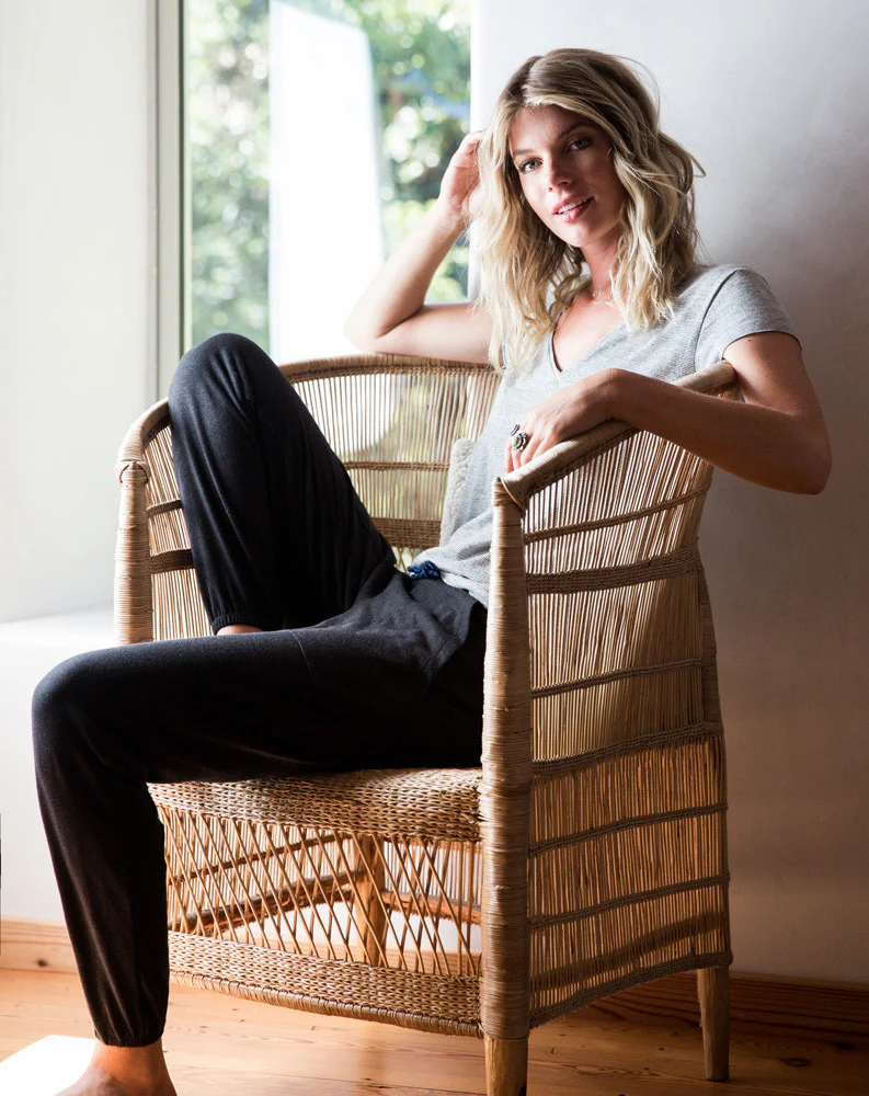 Tencel Terry Joggers - Black