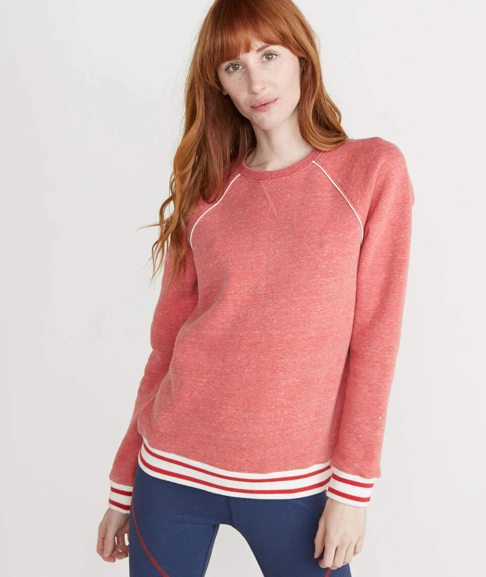 Jenny Sweatshirt in Crimson