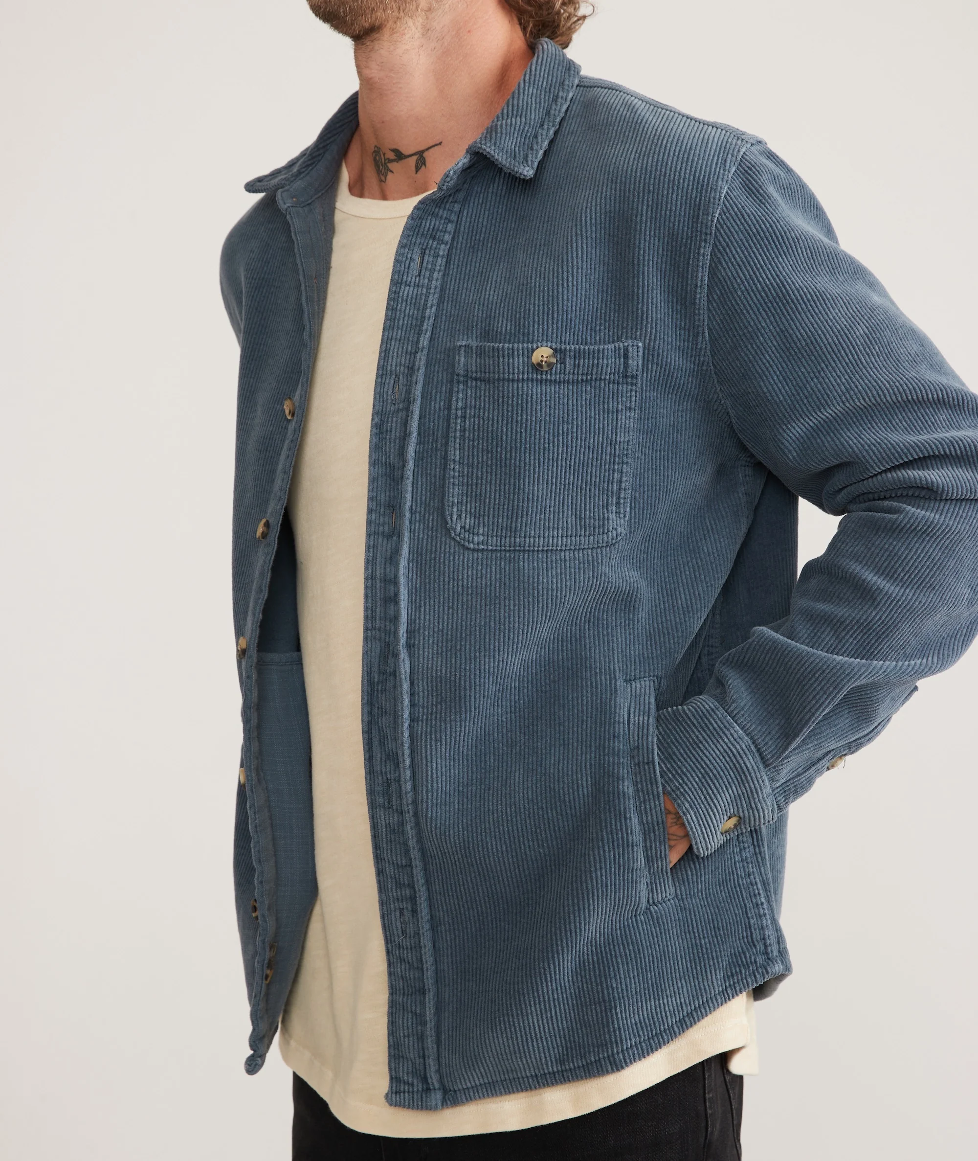 Max Broken In Corduroy Overshirt