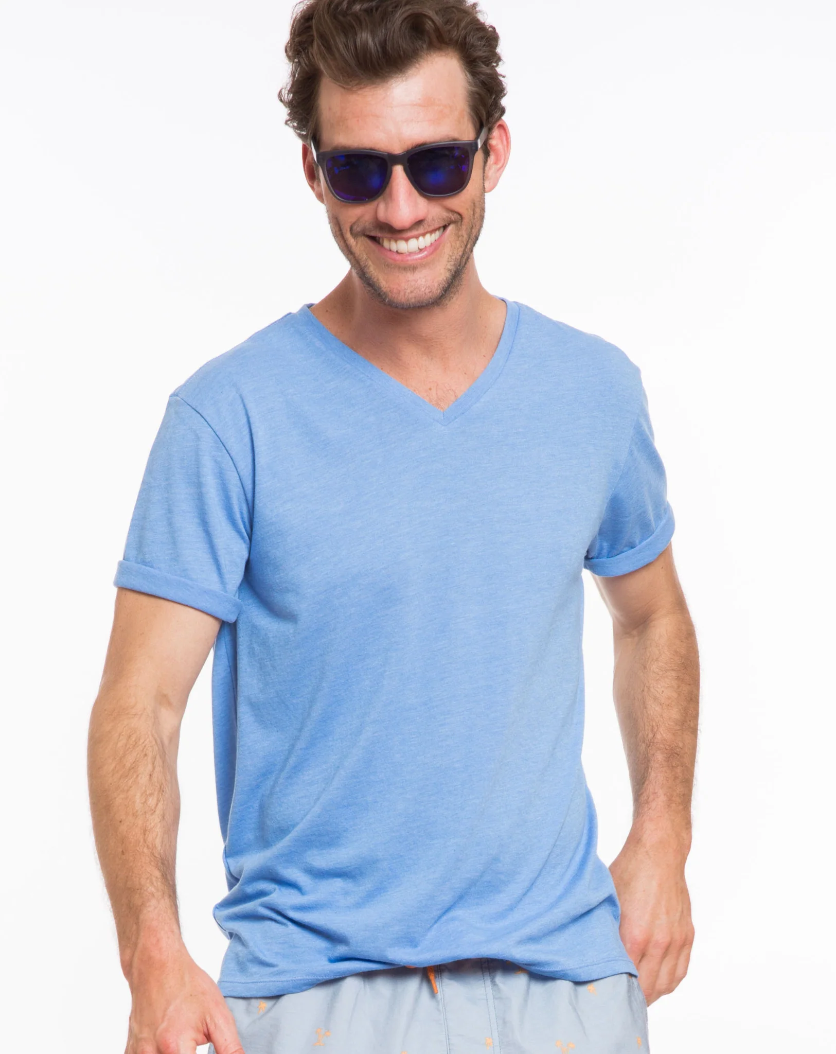 Tri-Blend V-neck - Regatta