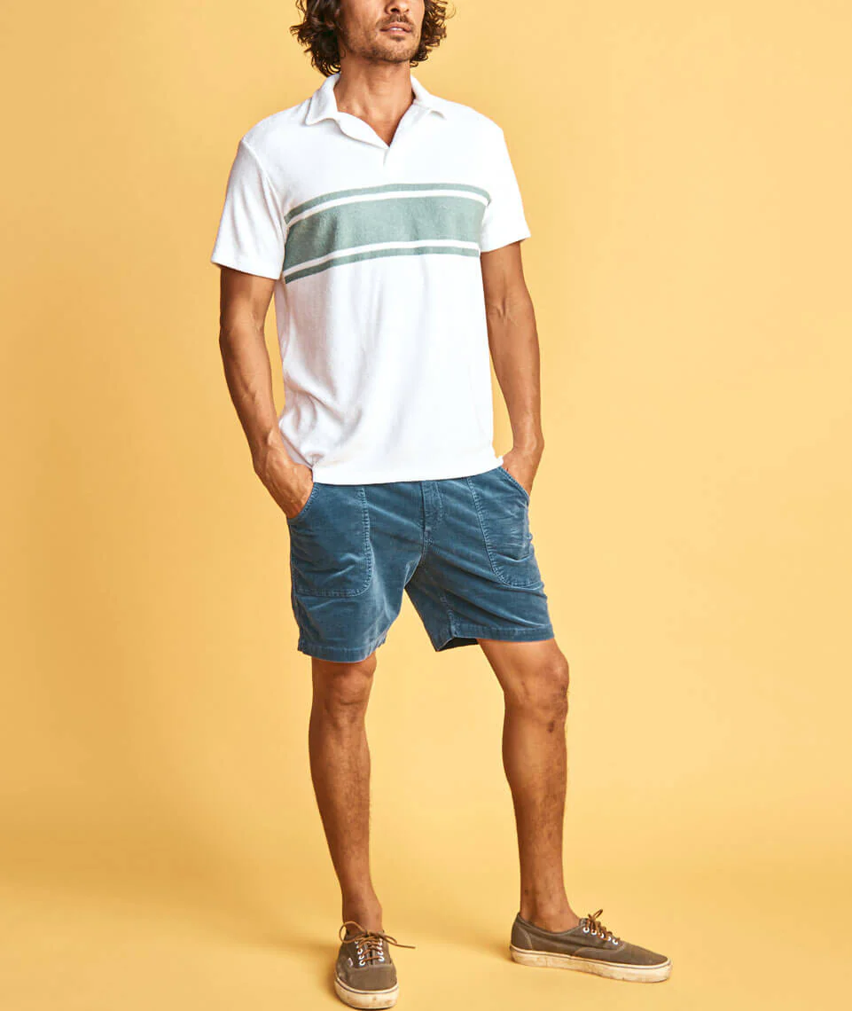 ML x L&F Arcadia Polo in Green/White
