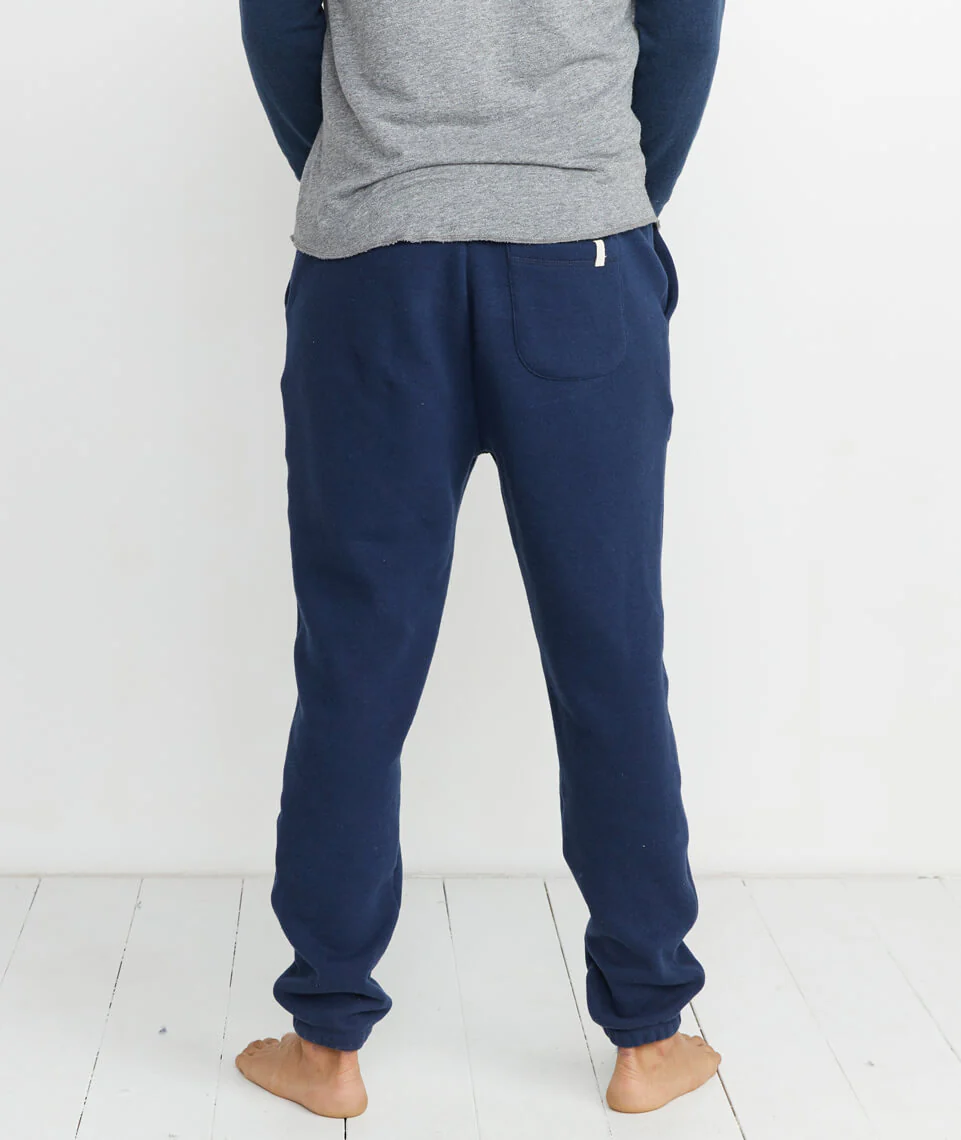 Sherpa Jogger in Navy Heather