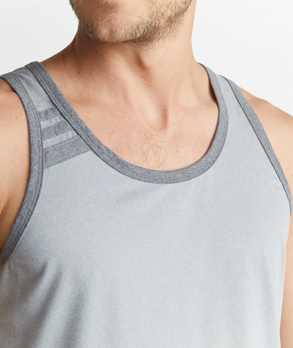 Sport Tank in Heather Grey