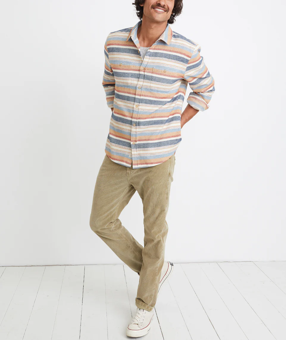 Baja Stripe Overshirt