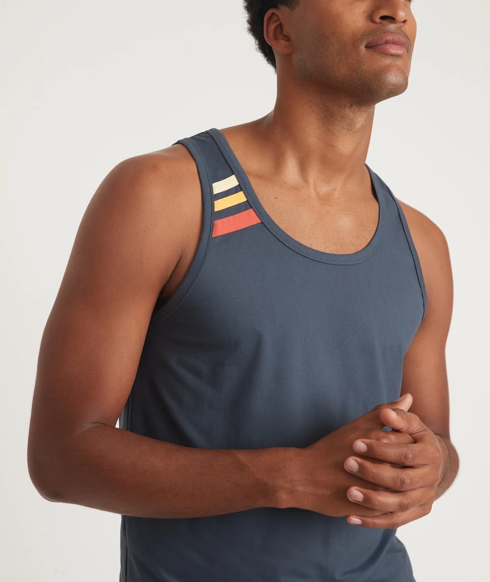Sport Tank in Midnight Navy