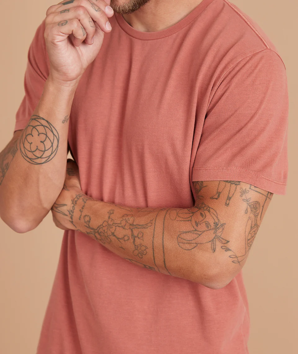 Signature Crew Tee in Bruschetta