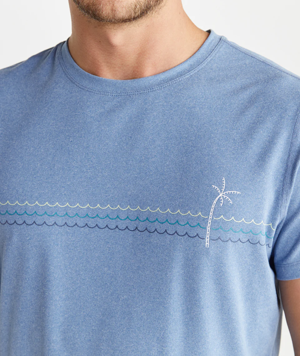 Sport Crew in Light Blue Heather