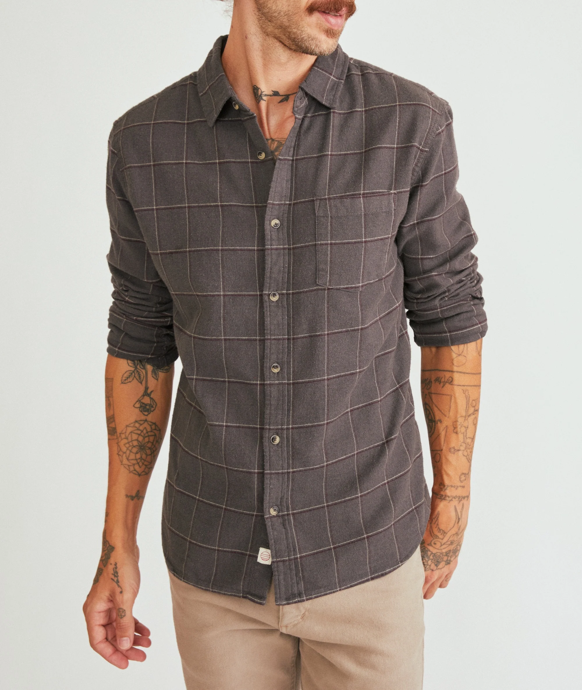 Classic Fit Balboa Stretch Button Down