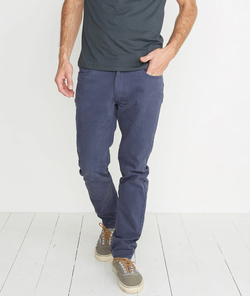 Beck 5 Pocket Pant in Blue Nights