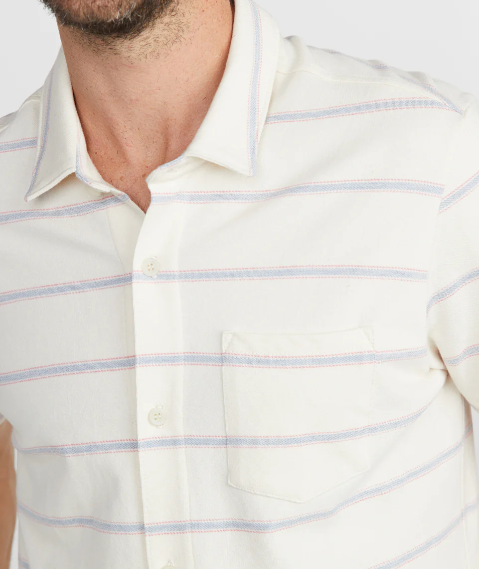 Oakdale Short Sleeve Pique Button Down