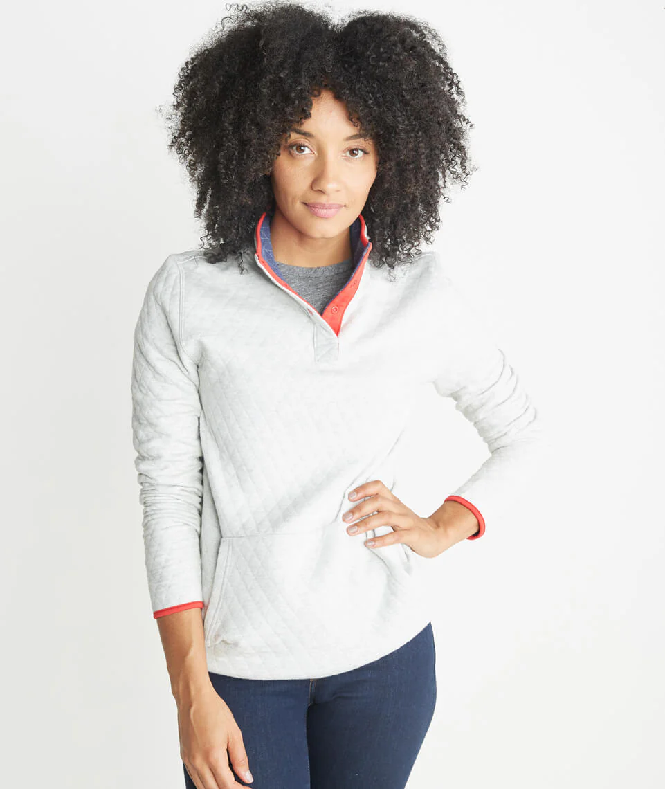 Reversible Lady Corbet in Ecru/Navy