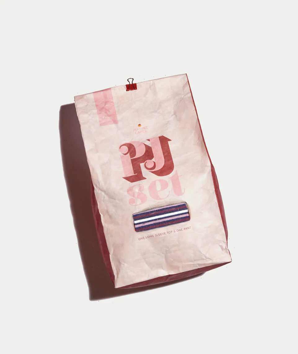 Classic PJ Set in Candy Cane