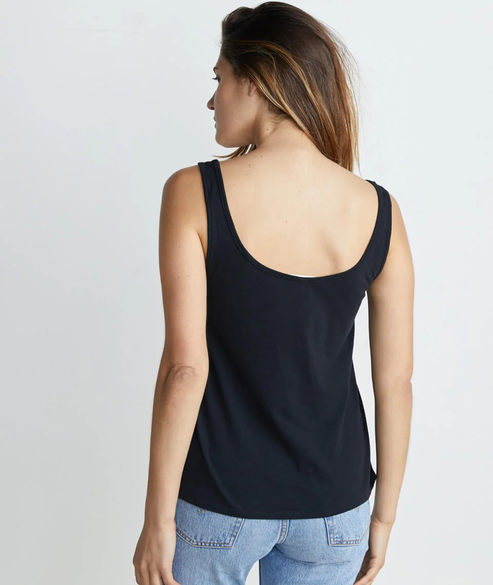 Logan Tank in Black
