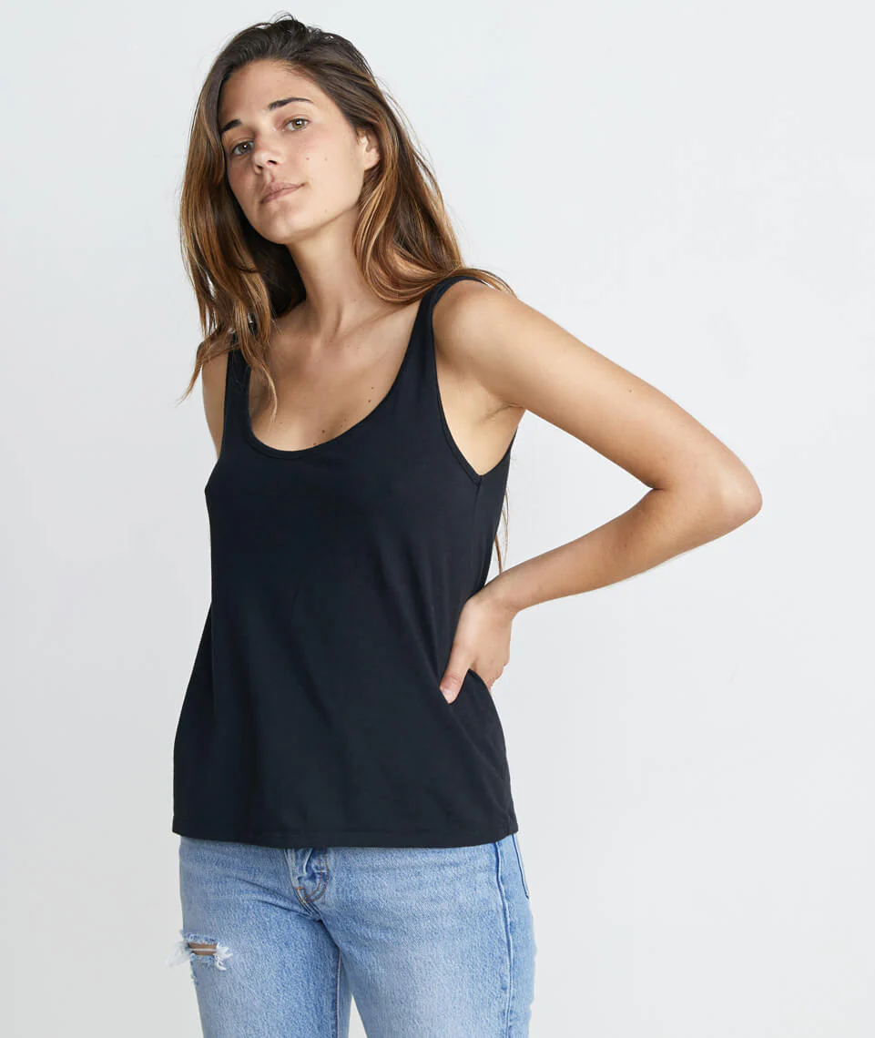 Logan Tank in Black