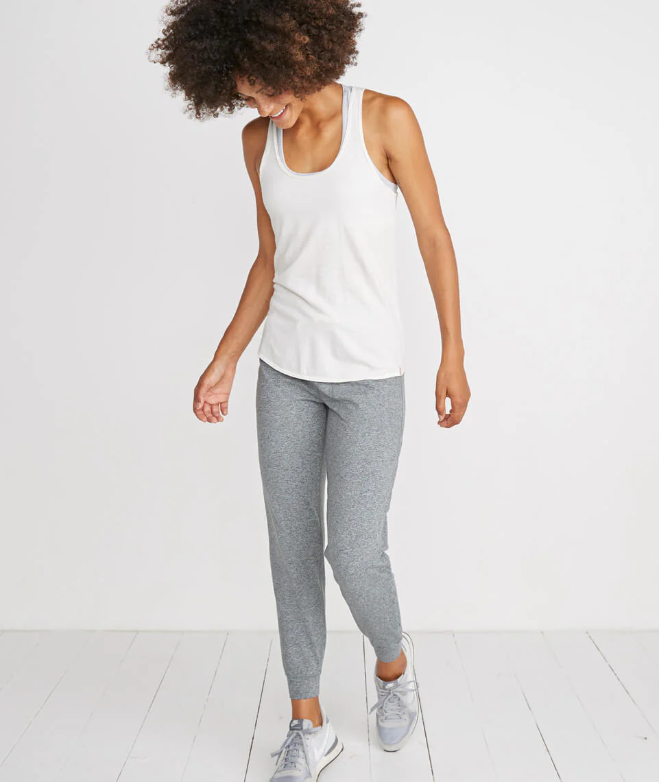 Danica Sport Tank in Off White