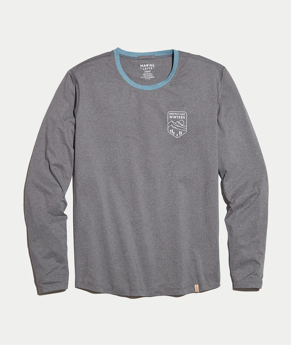 Peak Longsleeve Sport Crew