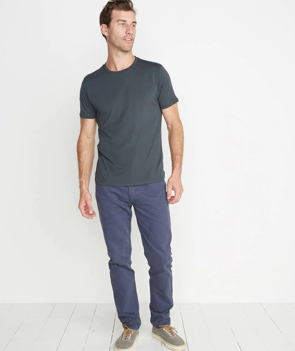 Beck 5 Pocket Pant in Blue Nights