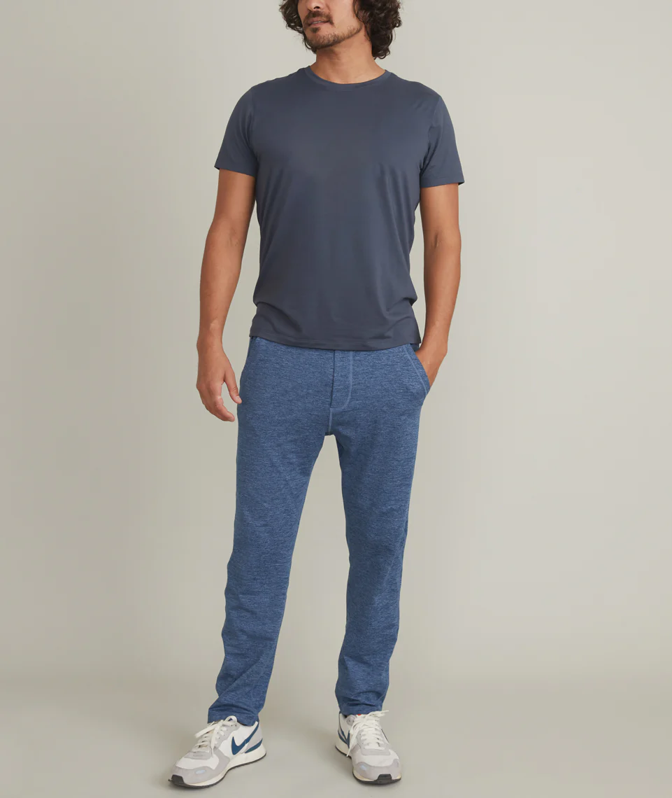 Sport Crew Tee in Midnight Navy