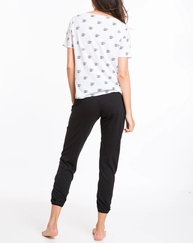 Tencel Terry Joggers - Black
