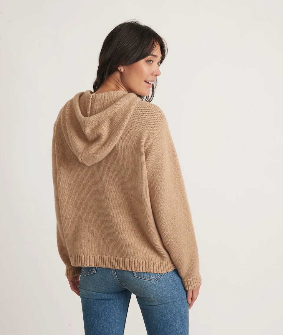 Unwind Pullover Hoodie in Camel