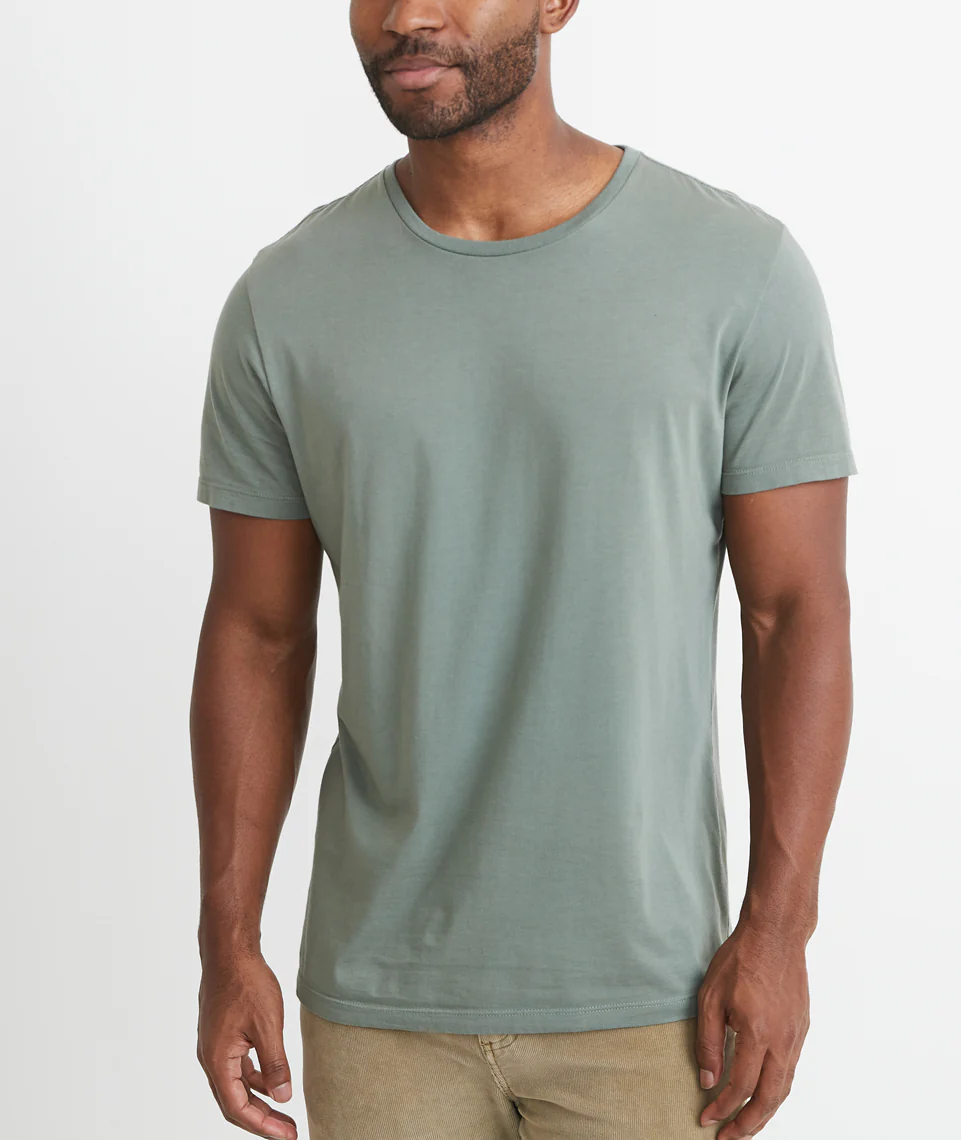 Signature Crewneck in Agave Green